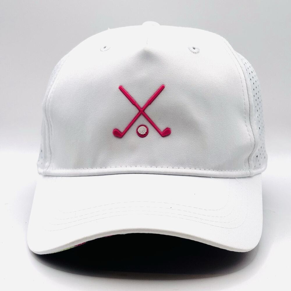 Tommy Bahama Baja Margarita Womens Golf Strap Back Dad Hat Perf Mesh Back Cap
